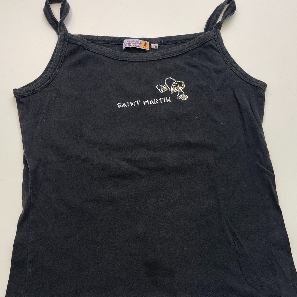 Saint Martin Embellished Tank Top Size Large